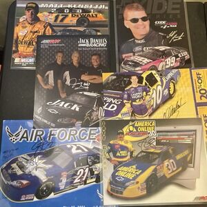 NASCAR Autograph Collection 8x10ish Jeff Green Matt Kenseth AirForce Jack Daniel